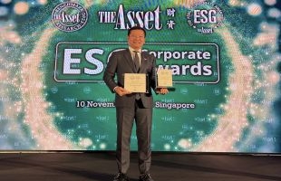 嘉里物流联网（00636.HK）连续三年荣获The Asset ESG Corporate Awards最高荣誉